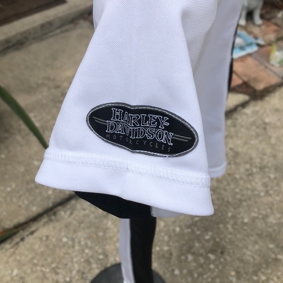 WOMENS White Harley Davidson shirt Savannah Georgia size small - Picture 6 of 9